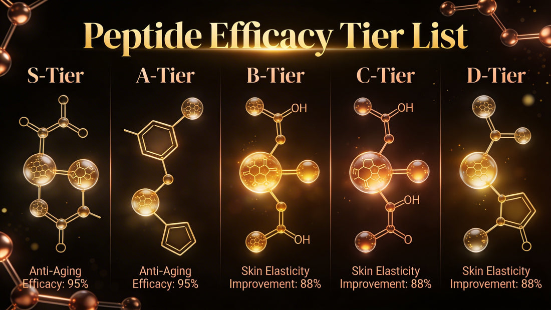 Best Peptides for Anti-Aging in 2026: Evidence-Based Rankings